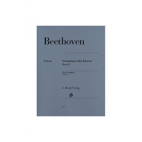 Ludwig van Beethoven: Variations for Piano, Volume I