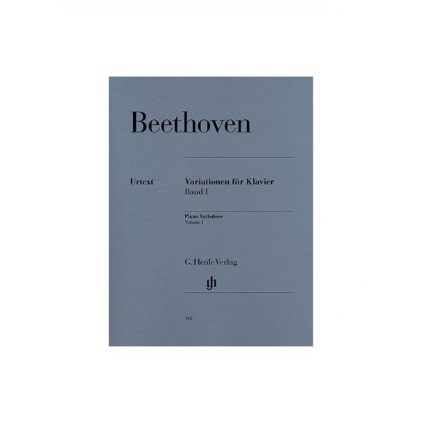 Ludwig van Beethoven: Variations for Piano, Volume I