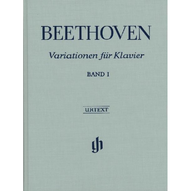Ludwig van Beethoven: Variations for Piano, Volume I