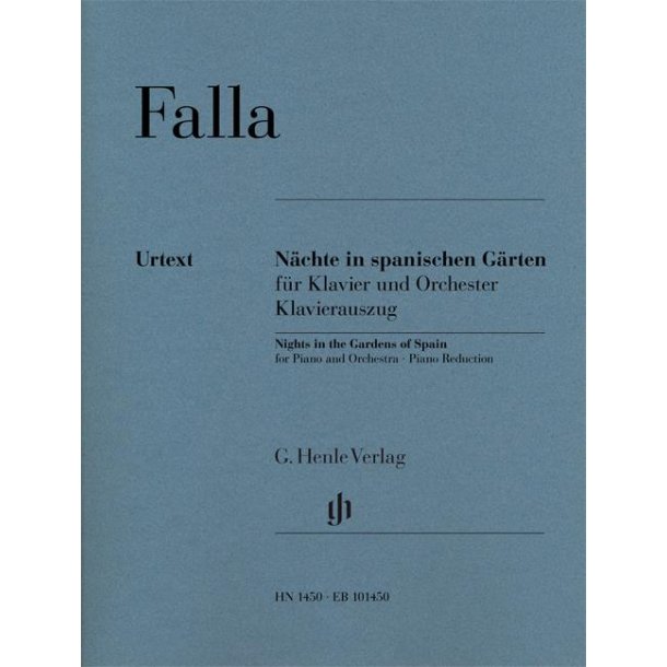 De Falla: Nights In The Gardens Of Spain Piano