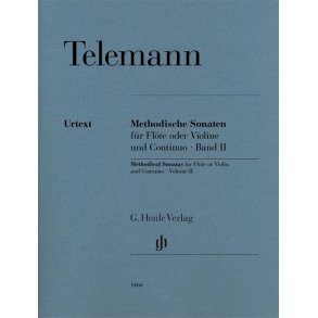 Telemann: Methodical Sonatas Volume 2 Flute Or Violin & Piano
