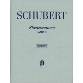 Franz Schubert: Klaviersonaten Band III
