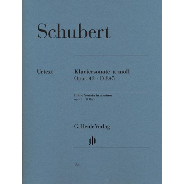 Franz Schubert: Piano Sonata In A Minor D.845 (Urtext Edition)