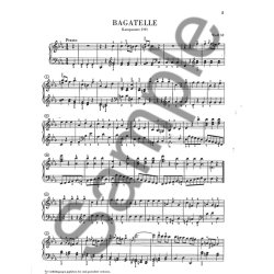 Ludwig van Beethoven: Complete Bagatelles (Henle Edition)