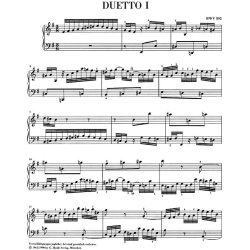 J.S. Bach: Four Duets BWV 802-805 (Urtext Edition)