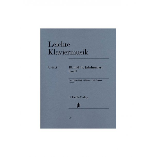 Easy Piano Music - 18th And 19th Centuries - Volume I