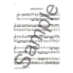 J.S. Bach: Zweistimmige Inventionen (Urtext)