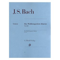 J.S. Bach: The Well-Tempered Clavier Part II BWV 870-893 (Henle Urtext Edition)