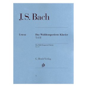 J.S. Bach: The Well-Tempered Clavier Part II BWV 870-893 (Henle Urtext Edition)