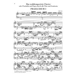 J.S. Bach: The Well-Tempered Clavier Part II BWV 870-893 (Henle Urtext Edition)