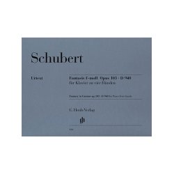 Franz Schubert: Fantasie F-Moll Fur Klavier Zu Vier Handen D.940 (Urtext)