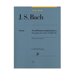 At The Piano - J.S. Bach: 13 Well-Known Original Pieces