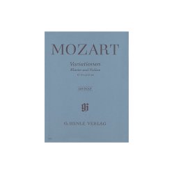 W.A. Mozart: Variations For Piano and Violin (Urtext)