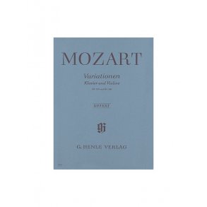 W.A. Mozart: Variations For Piano and Violin (Urtext)