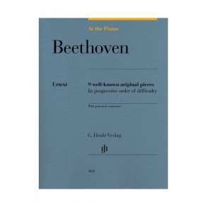 At The Piano -Beethoven: 9 Well-Known Original Pieces
