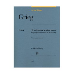At The Piano - Grieg: 15 Well-Known Original Pieces