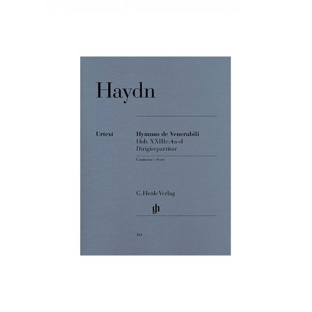 Franz Joseph Haydn: Hymnus de Venerabili I-IV Hob. XXIIIc:4a-d