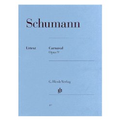Robert Schumann: Carnaval Opus 9 (Urtext)