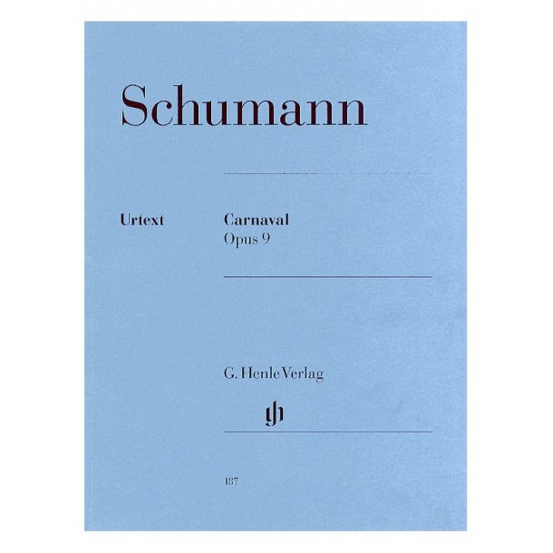 Robert Schumann: Carnaval Opus 9 (Urtext)