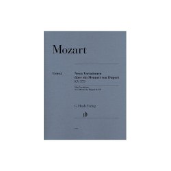 W.A. Mozart: 9 Variations On A Minuet By Duport KV. 573