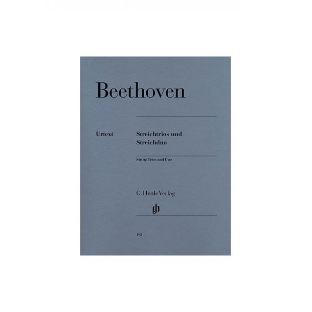 Ludwig van Beethoven: String Trios op. 3, 8 and 9 and String Duo WoO 32