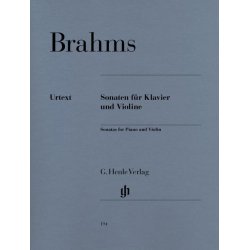 Johannes Brahms: Violin Sonatas (Urtext Edition)