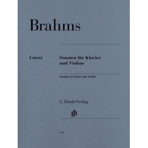 Johannes Brahms: Violin Sonatas (Urtext Edition)