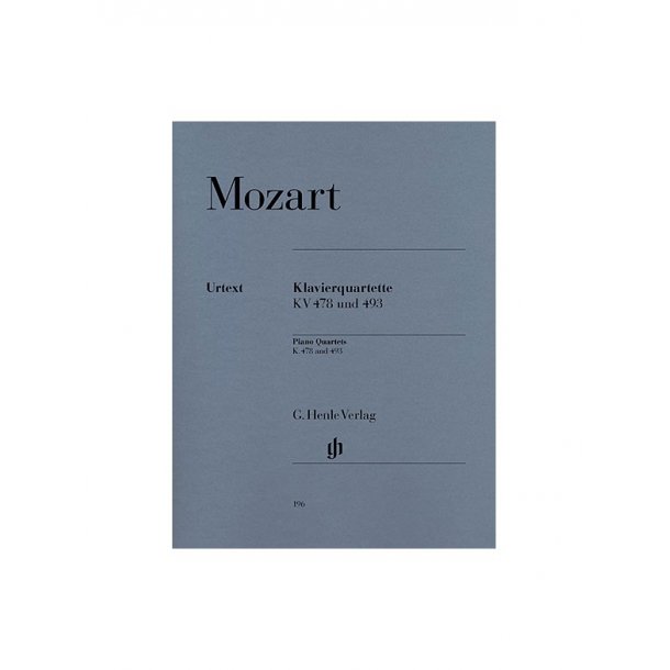 Wolfgang Amadeus Mozart: Piano Quartets K. 478 and 493