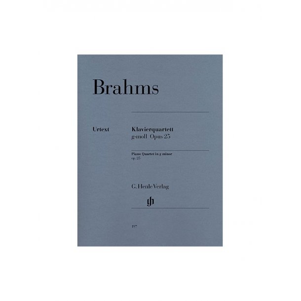 Johannes Brahms: Piano Quartet g minor op. 25