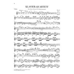 Johannes Brahms: Piano Quartet g minor op. 25