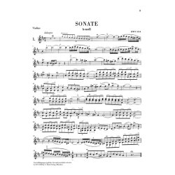 Johann Sebastian Bach: Sonatas for Violin and Piano (Harpsichord) 1-3 BWV 1014-1016