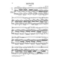 Johann Sebastian Bach: Sonatas no. 4 - 6 for Violin and Piano (Harpsichord) BWV 1017-1019
