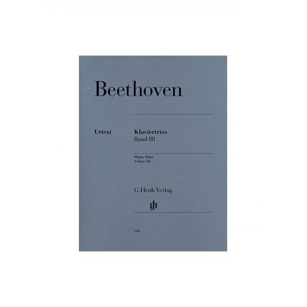 Ludwig van Beethoven: Piano Trios, Volume III
