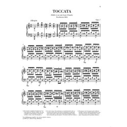 Robert Schumann: Toccata Op.7 - Versions 1830 And 1834 (Henle Urtext)