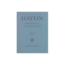 Franz Joseph Haydn: Concerto for Organ (Harpsichord) with String instruments C major Hob. XVIII:10 (First Edition)