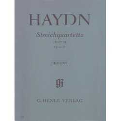Franz Joseph Haydn: String Quartets Volume III, op. 17