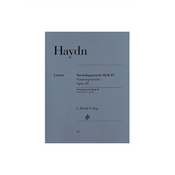 Franz Joseph Haydn: String Quartets Book IV - Sun Quartets Op. 20