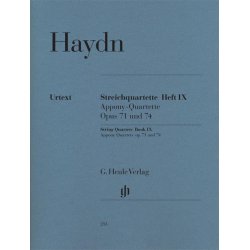 Franz Joseph Haydn: String Quartets Volume IX, op. 71 and 74 [Appony-Quartets]