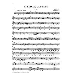 Franz Joseph Haydn: Streichquartette Heft X Erdody-Quartette Op. 76