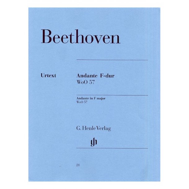 Ludwig Van Beethoven: Andante In F WoO 57