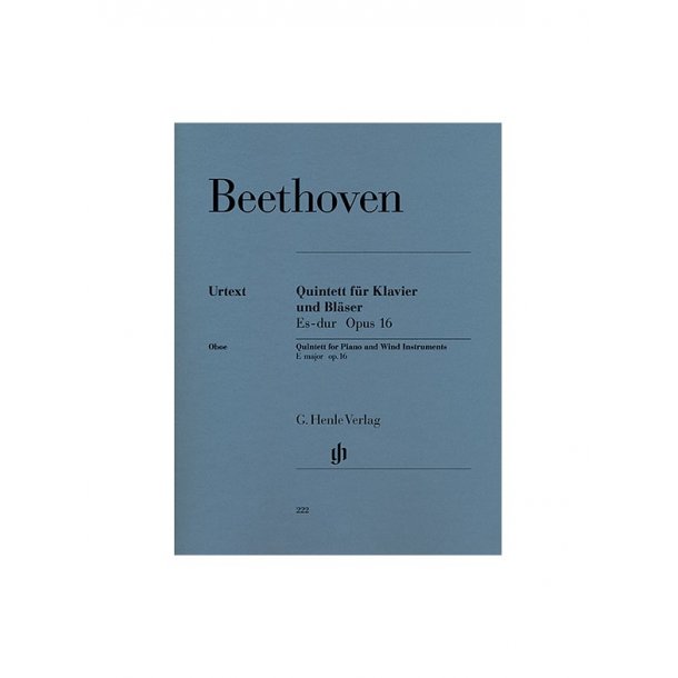 Ludwig Van Beethoven: Quintett Fur Klavier Und Blaser Op. 16