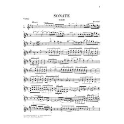 Johann Sebastian Bach: Six Sonatas for Violin and Piano (Harpsichord) BWV 1014 - 1019