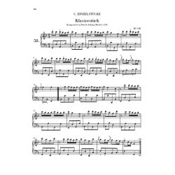 Wolfgang Amadeus Mozart: Piano Pieces