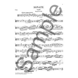 Johannes Brahms: Sonatas For Piano And Clarinet (Or Viola) Op.120, 1 and 2 (Version For Viola)