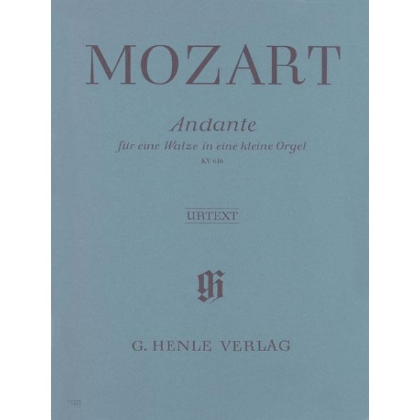 W.A. Mozart: Andante KV 616 (Urtext)