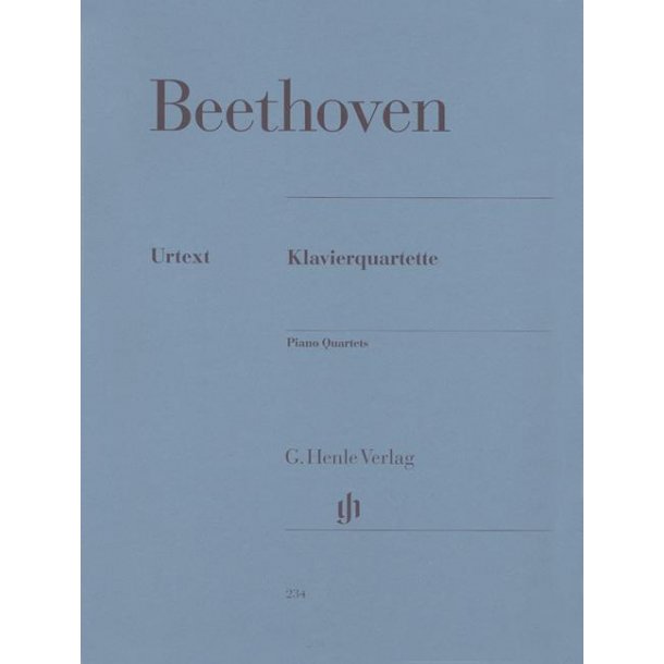 Ludwig van Beethoven: Piano Quartets