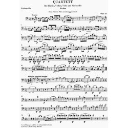 Ludwig van Beethoven: Piano Quartets