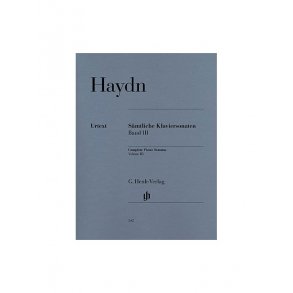 Franz Joseph Haydn: Complete Piano Sonatas Volume 3 (Henle Urtext Edition)