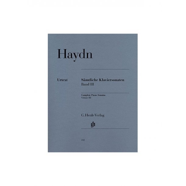 Franz Joseph Haydn: Complete Piano Sonatas Volume 3 (Henle Urtext Edition)