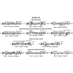 Franz Joseph Haydn: Complete Piano Sonatas Volume 3 (Henle Urtext Edition)